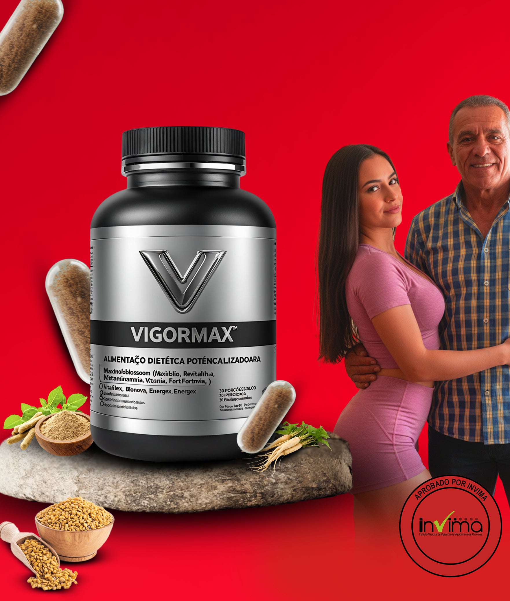 vigormax energia real, rendimento y vitalidad que marca la diferencia en tu dia dia ajudando a miles de personas